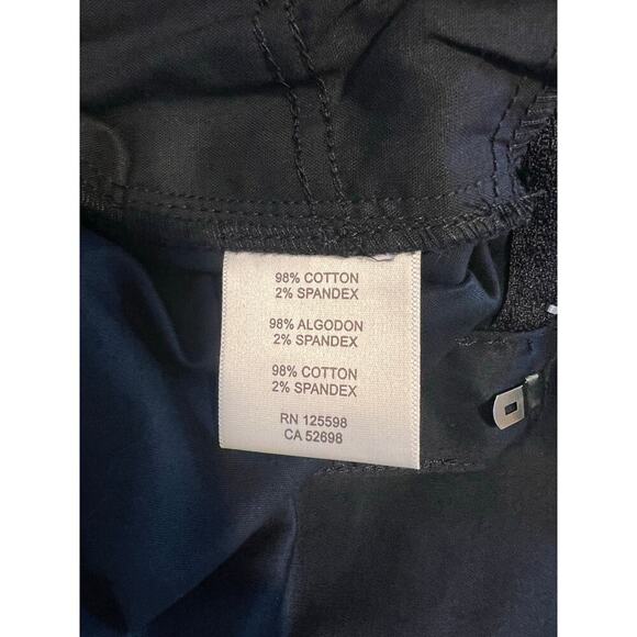 Ellen Tracy womens Size 8 Shorts Chino 5” Black Casual Beachy Preppy Academia - Picture 10 of 11